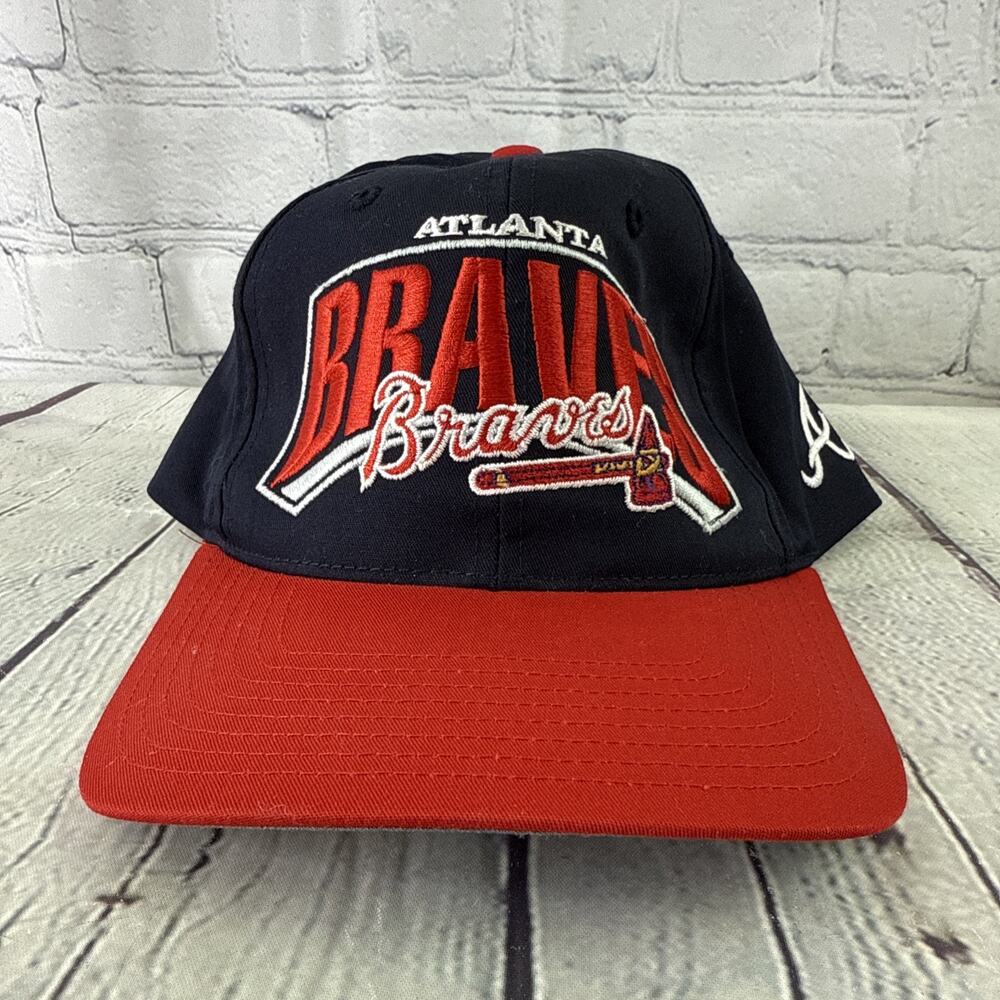 Atlanta Braves Hat Cap Snapback Universal MLB Baseball Genuine Merchandise‎